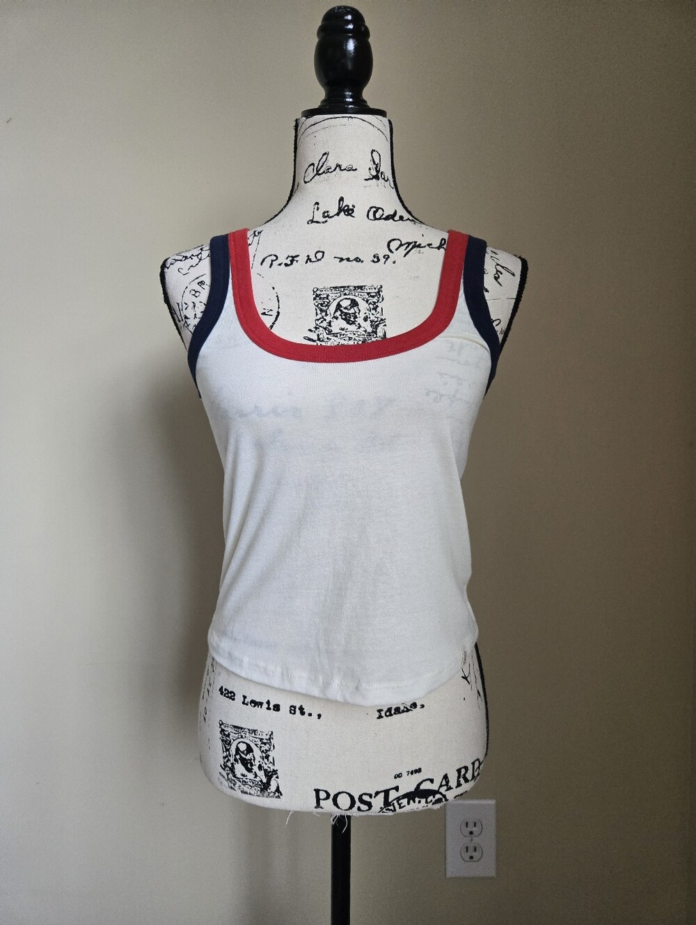 Respun By Marine Layer Tank Top Womens XS Crop